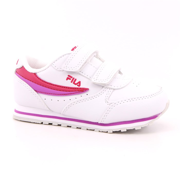 Scarpa Strappi Fila Bambina Bianco  Scarpe 102 - 1011080