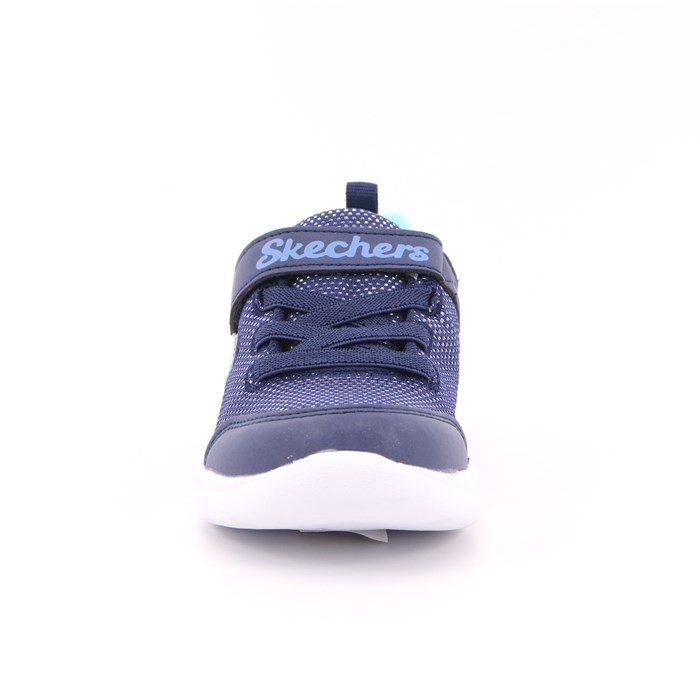 Scarpa Strappi + Elastico Skechers Bambina Blu  Scarpe 170 - 302885N