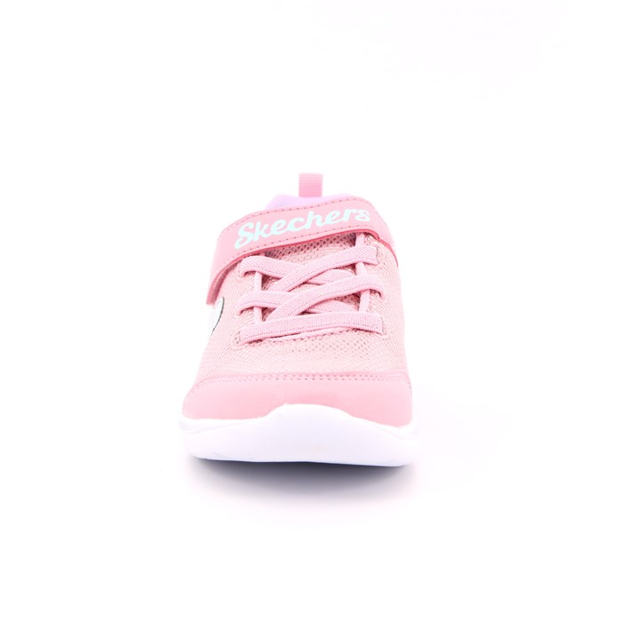 Scarpa Strappi + Elastico Skechers Bambina Rosa  Scarpe 171 - 302885N