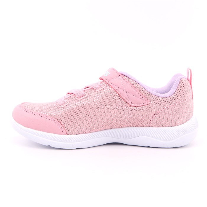 Scarpa Strappi + Elastico Skechers Bambina Rosa  Scarpe 171 - 302885N