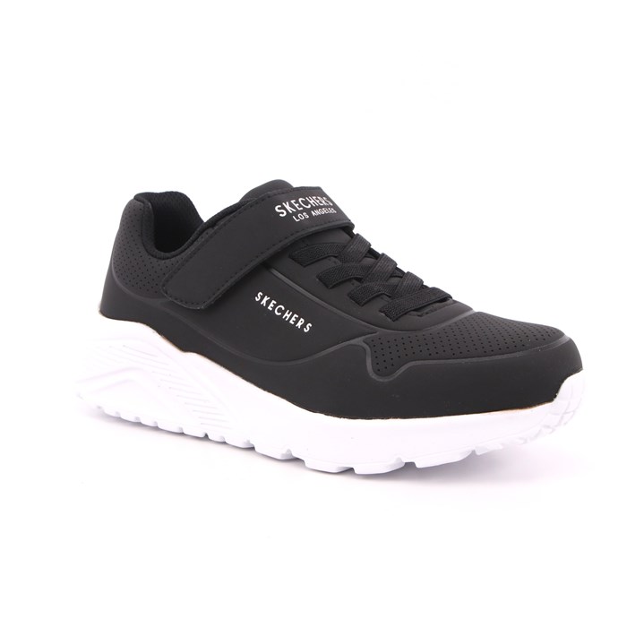 Scarpa Strappi + Elastico Skechers Bambino Nero  Scarpe 173 - 403695L