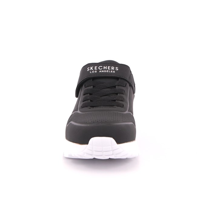 Scarpa Strappi + Elastico Skechers Bambino Nero  Scarpe 173 - 403695L