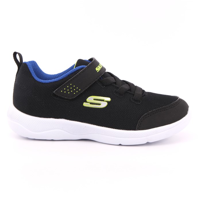 Scarpa Strappi + Elastico Skechers Bambino Nero Scarpa Strappi + Elastico Skechers Bambino Nero Scarpe 174 - 407300N