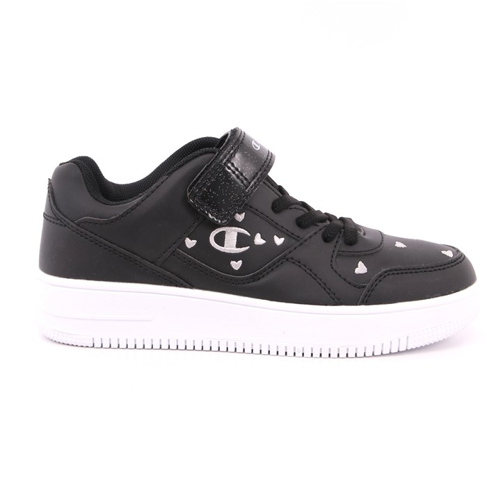 Scarpa Strappi + Elastico Champion Bambina Nero Scarpa Strappi + Elastico Champion Bambina Nero Scarpe 770 - S31227