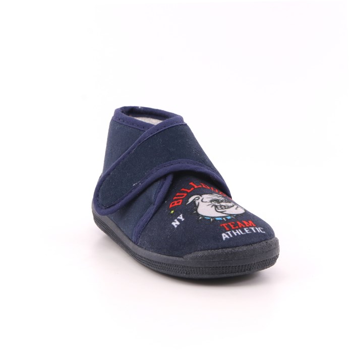 Pantofola Strappi Awa Bambino Blu  Scarpe 4 - 001