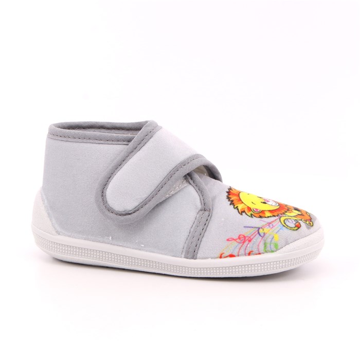 Pantofola Strappi Awa Bambino Grigio  Scarpe 5 - 001