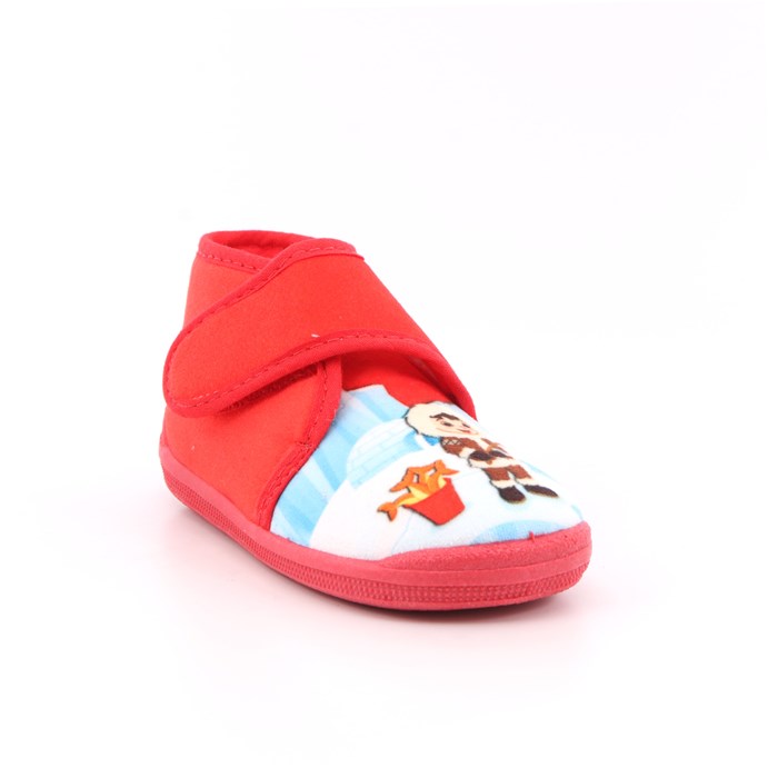 Pantofola Strappi Awa Bambino Rosso  Scarpe 8 - 001