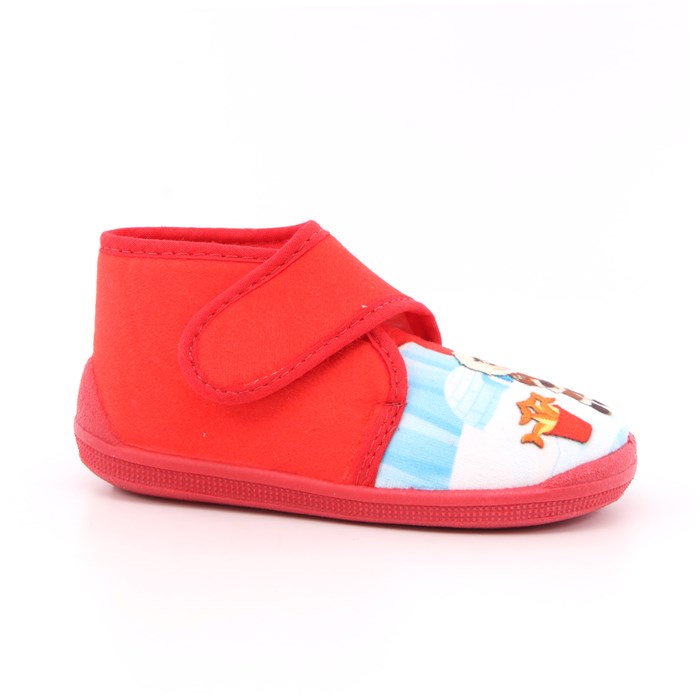 Pantofola Strappi Awa Bambino Rosso  Scarpe 8 - 001