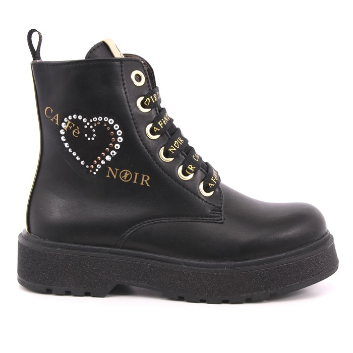 Anfibio Cafè Noir Bambina Nero Anfibio Cafè Noir Bambina Nero Scarpe 32 - C-1450A