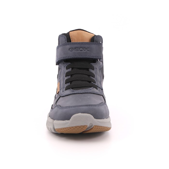 Scarpa Strappi + Elastico Geox Bambino Blu  Scarpe 409 - J169BE