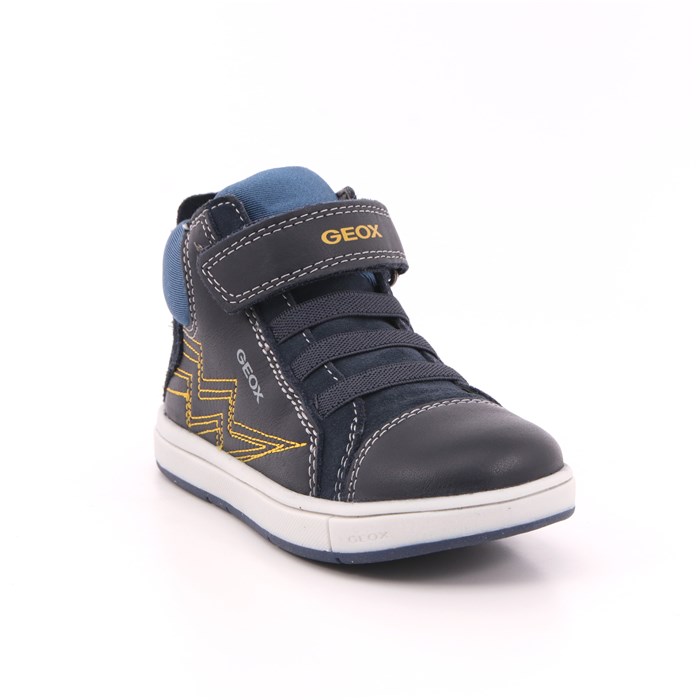 Scarpa Strappi + Elastico Geox Bambino Blu  Scarpe 411 - B1643B