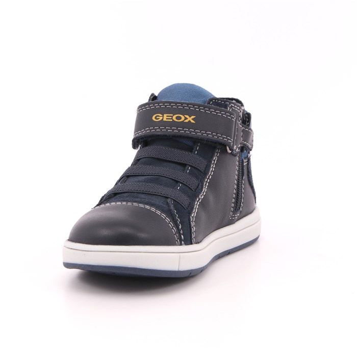 Scarpa Strappi + Elastico Geox Bambino Blu  Scarpe 411 - B1643B