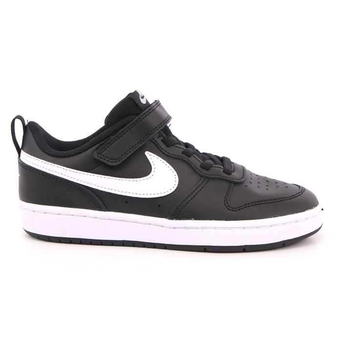 Scarpa Strappi + Elastico Nike Bambino Nero  Scarpe 681 - BQ5451 002