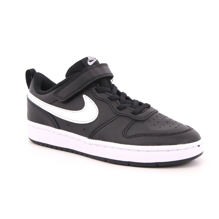 Scarpa Strappi + Elastico Nike Bambino Nero  Scarpe 681 - BQ5451 002