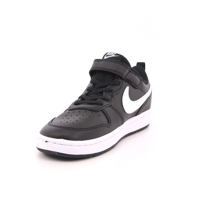 Scarpa Strappi + Elastico Nike Bambino Nero  Scarpe 681 - BQ5451 002