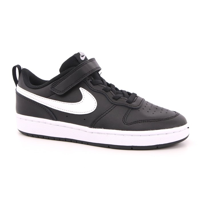 Scarpa Strappi + Elastico Nike Bambino Nero  Scarpe 681 - BQ5451 002