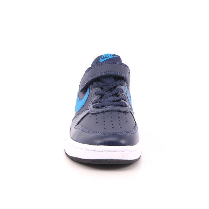 Scarpa Strappi + Elastico Nike Bambino Blu  Scarpe 683 - BQ5451 403