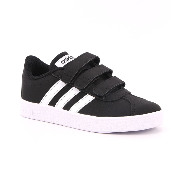 Scarpa Strappi + Elastico Adidas Bambino Nero  Scarpe 919 - GZ3324