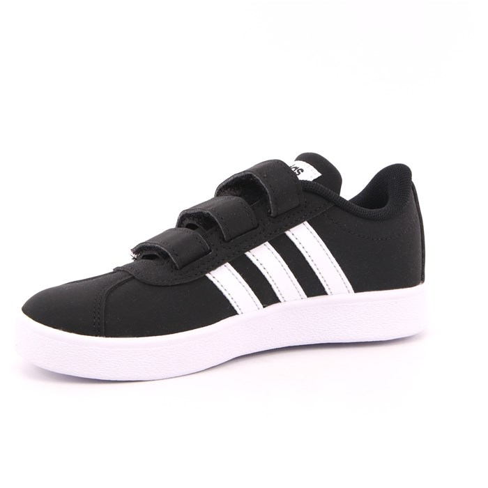 Scarpa Strappi + Elastico Adidas Bambino Nero  Scarpe 919 - GZ3324