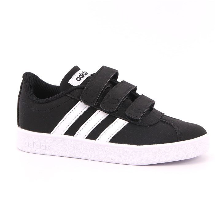 Scarpa Strappi + Elastico Adidas Bambino Nero  Scarpe 919 - GZ3324