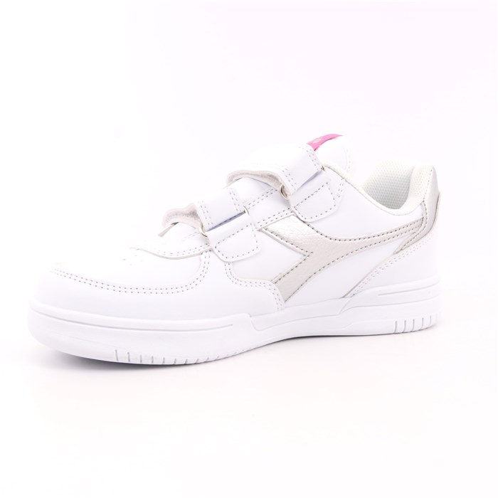 Scarpa Strappi Diadora Bambina Bianco  Scarpe 315 - 101.177721