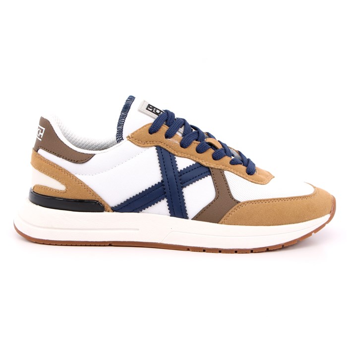 Scarpa Allacciata Munich Uomo Bianco Scarpa Allacciata Munich Uomo Bianco Scarpe 126 - 8904034