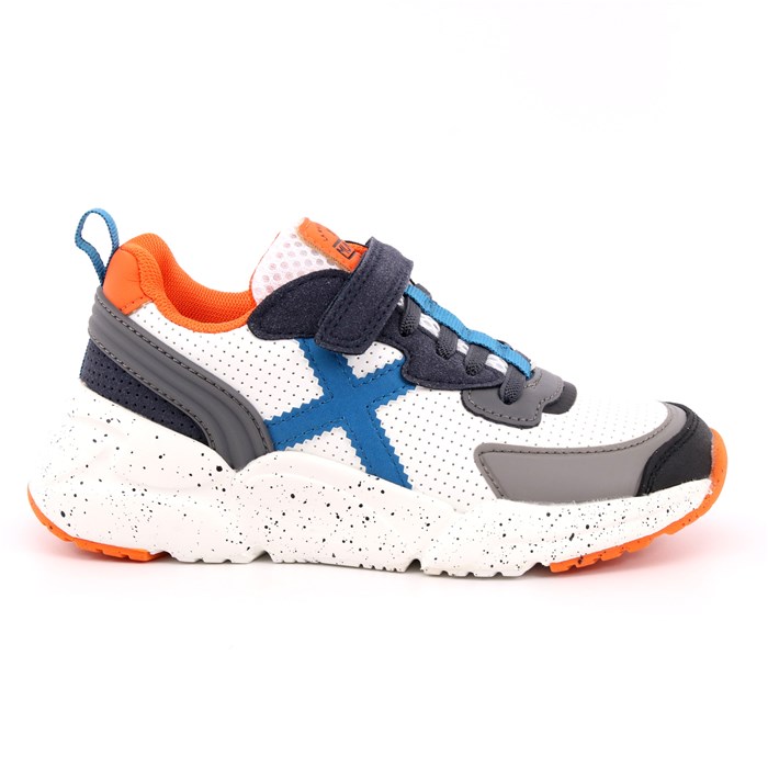 Scarpa Strappi + Elastico Munich Bambino Bianco Scarpa Strappi + Elastico Munich Bambino Bianco Scarpe 129 - 8890035