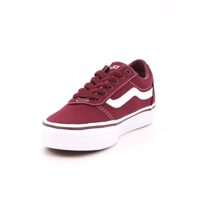 Scarpa Allacciata Vans Bambino Bordeaux  Scarpe 69 - VN0A38J98J71