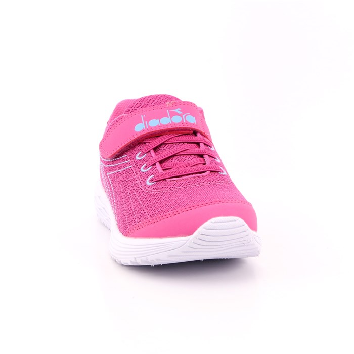 Scarpa Strappi + Elastico Diadora Bambina Rosa  Scarpe 323 - 101.175606