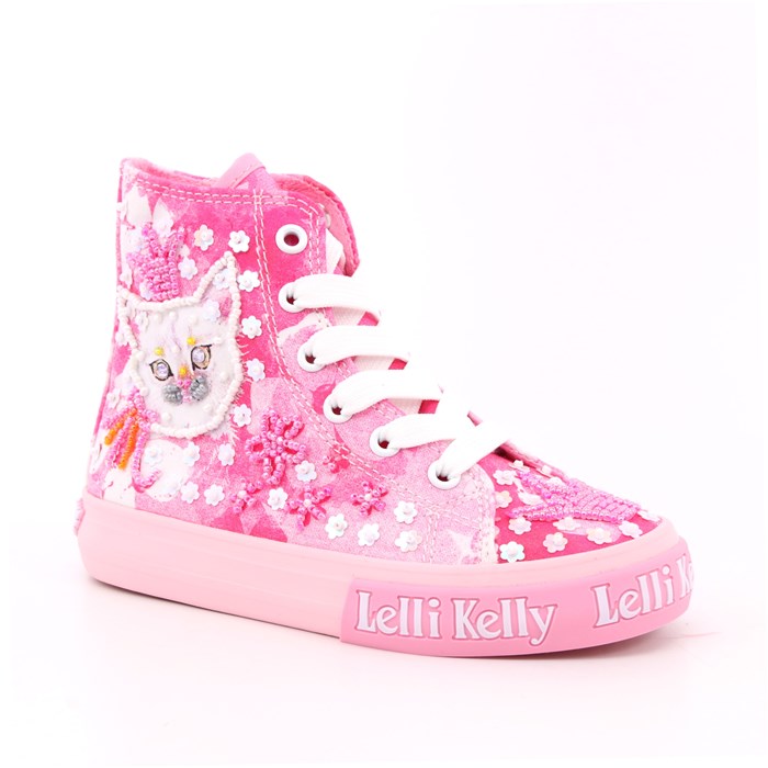 Scarpa Allacciata Lelli Kelly Bambina Rosa  Scarpe 398 - LKED1010