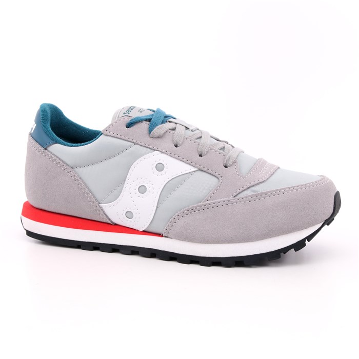 Scarpa Allacciata Saucony Bambino Grigio  Scarpe 21 - SK265127