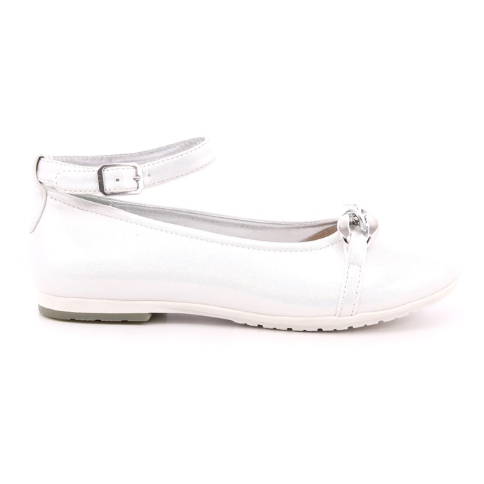 Ballerina Cerimonia Asso Bambina Bianco Ballerina Cerimonia Asso Bambina Bianco Scarpe 447 - AG13101C
