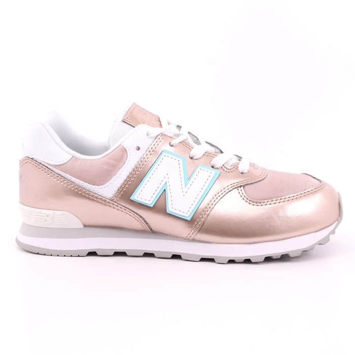 Scarpa Allacciata New Balance Bambina Platino Scarpa Allacciata New Balance Bambina Platino Scarpe 291 - GC574LE1