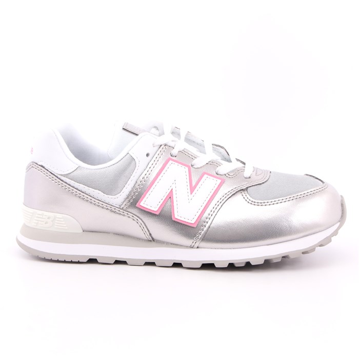 Scarpa Allacciata New Balance Bambina Argento Scarpa Allacciata New Balance Bambina Argento Scarpe 292 - GC574LF1