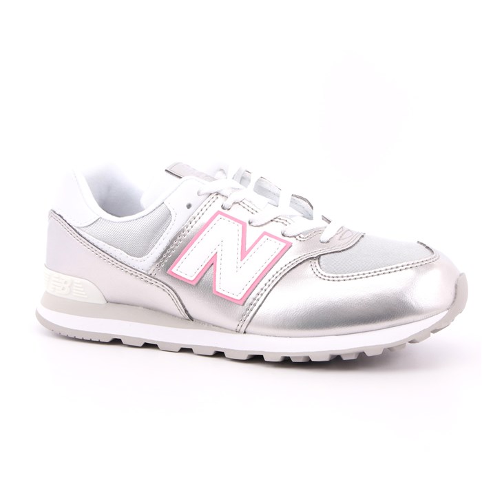 Scarpa Allacciata New Balance Bambina Argento  Scarpe 292 - GC574LF1