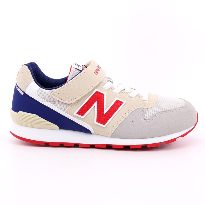 Scarpa Strappi + Elastico New Balance Bambino Grigio  Scarpe 293 - YV996JD3