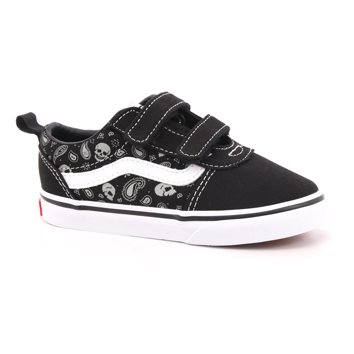 Scarpa Strappi Vans Bambino Nero  Scarpe 85 - VN0A4BTFAK21