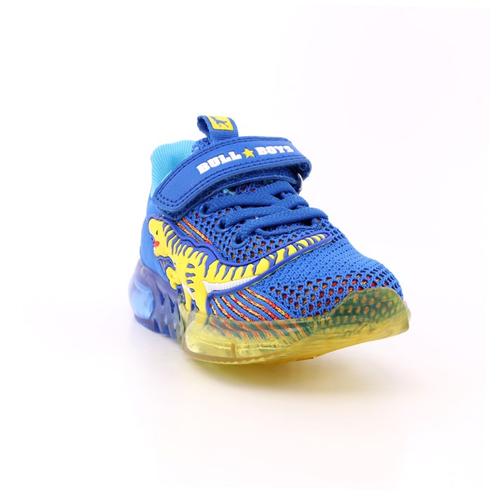 Scarpa Strappi + Elastico Bull Boys Bambino Azzurro  Scarpe 12 - BB2103