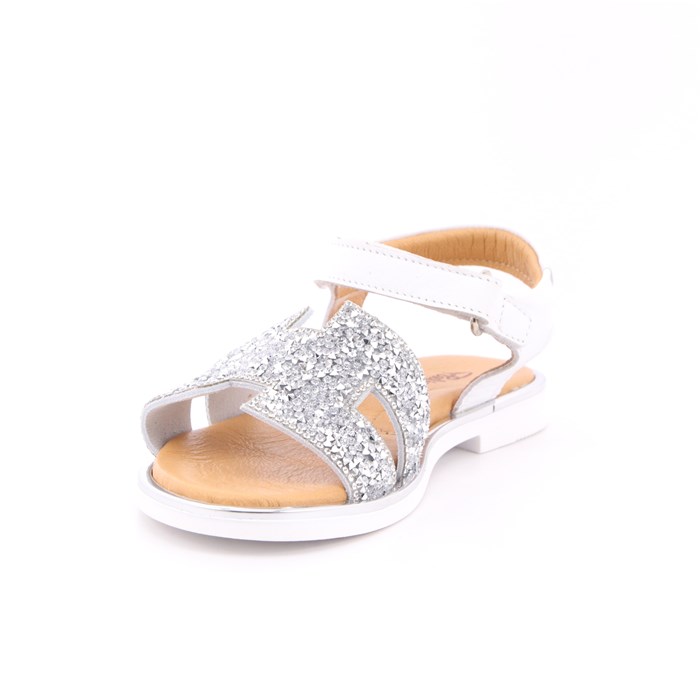 Sandalo Platis Bambina Bianco  Scarpe 6 - P3128
