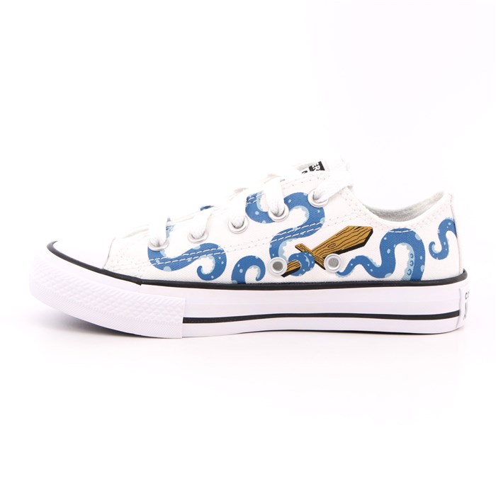 Scarpa Allacciata Converse Bambino Bianco  Scarpe 423 - 372730C