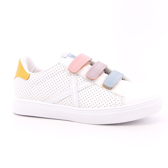 Scarpa Strappi Munich Bambina Bianco  Scarpe 133 - 8095008