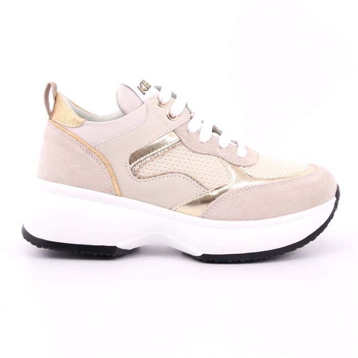 Scarpa Allacciata Keys Donna Beige  Scarpe 84 - K-6100A