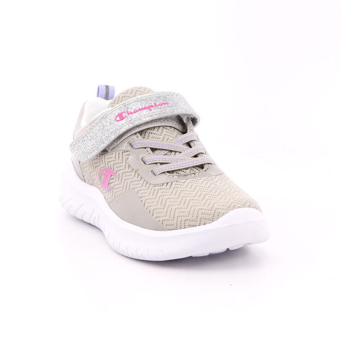 Scarpa Strappi + Elastico Champion Bambina Grigio  Scarpe 789 - S32200