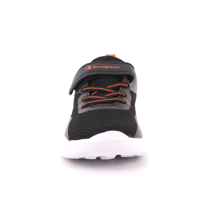 Scarpa Strappi + Elastico Champion Bambino Nero  Scarpe 792 - S32210
