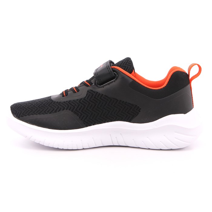 Scarpa Strappi + Elastico Champion Bambino Nero  Scarpe 792 - S32210