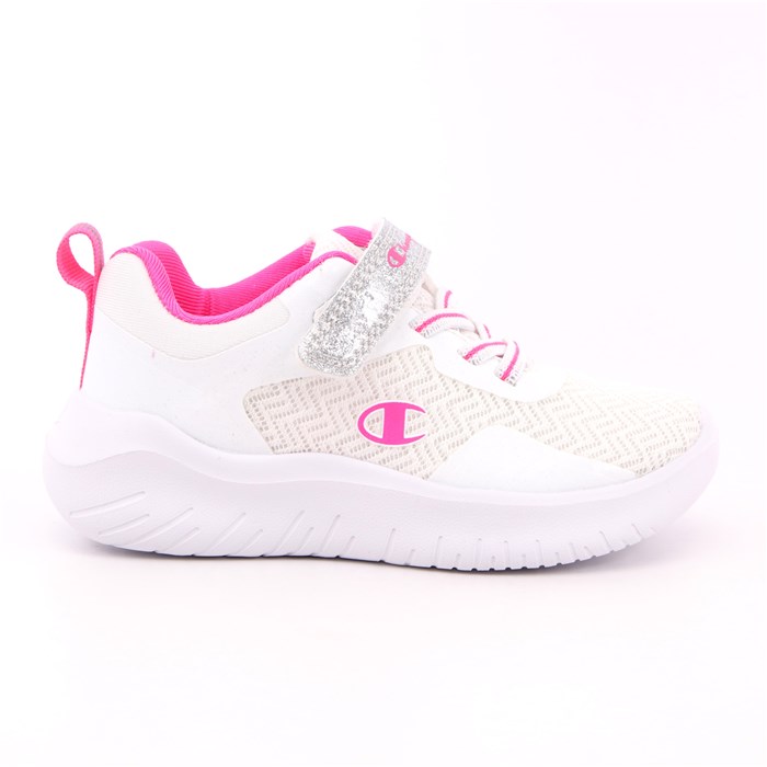Scarpa Strappi + Elastico Champion Bambina Bianco Scarpa Strappi + Elastico Champion Bambina Bianco Scarpe 796 - S32221