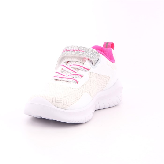 Scarpa Strappi + Elastico Champion Bambina Bianco  Scarpe 796 - S32221