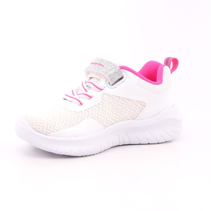Scarpa Strappi + Elastico Champion Bambina Bianco  Scarpe 796 - S32221