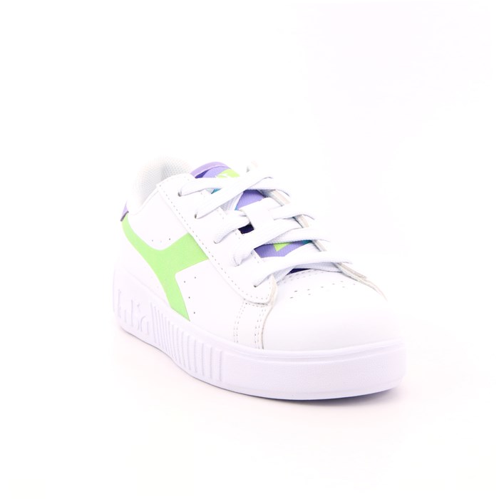 Scarpa Allacciata Diadora Bambina Bianco  Scarpe 337 - 101.178347