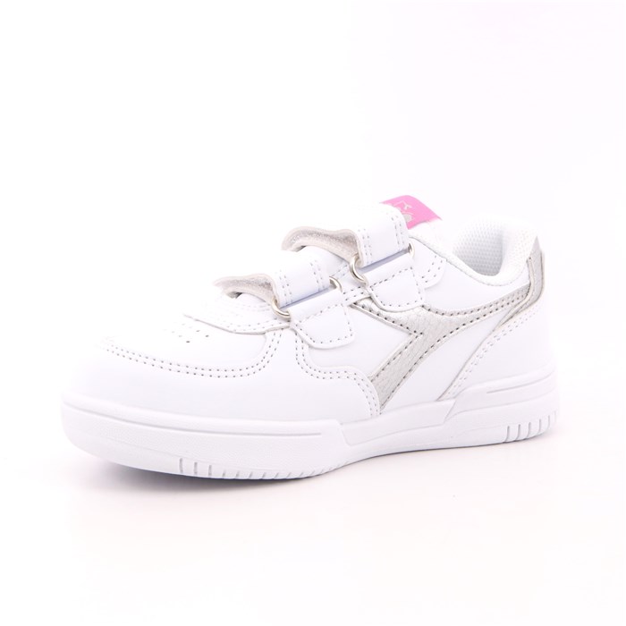 Scarpa Strappi Diadora Bambina Bianco  Scarpe 342 - 101.177722